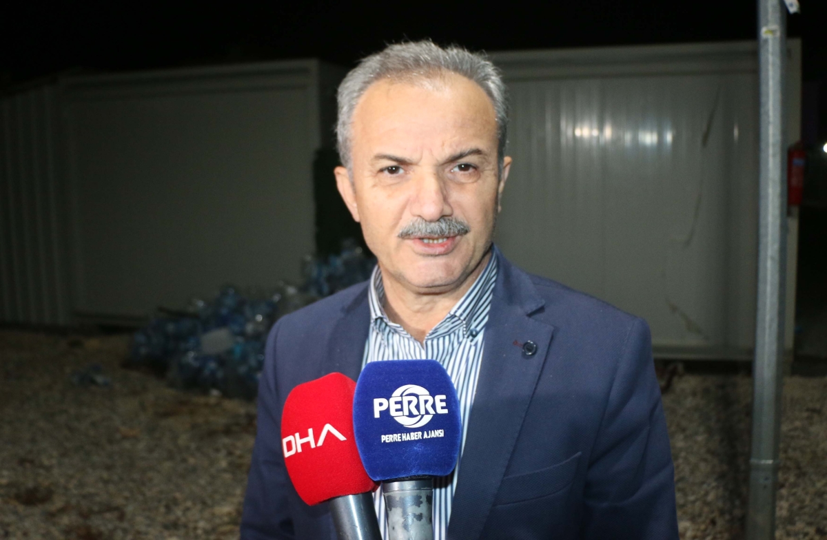 Başkan Kılınç, Konteyner kentte kapı kapı gezerek vatandaşları dinledi