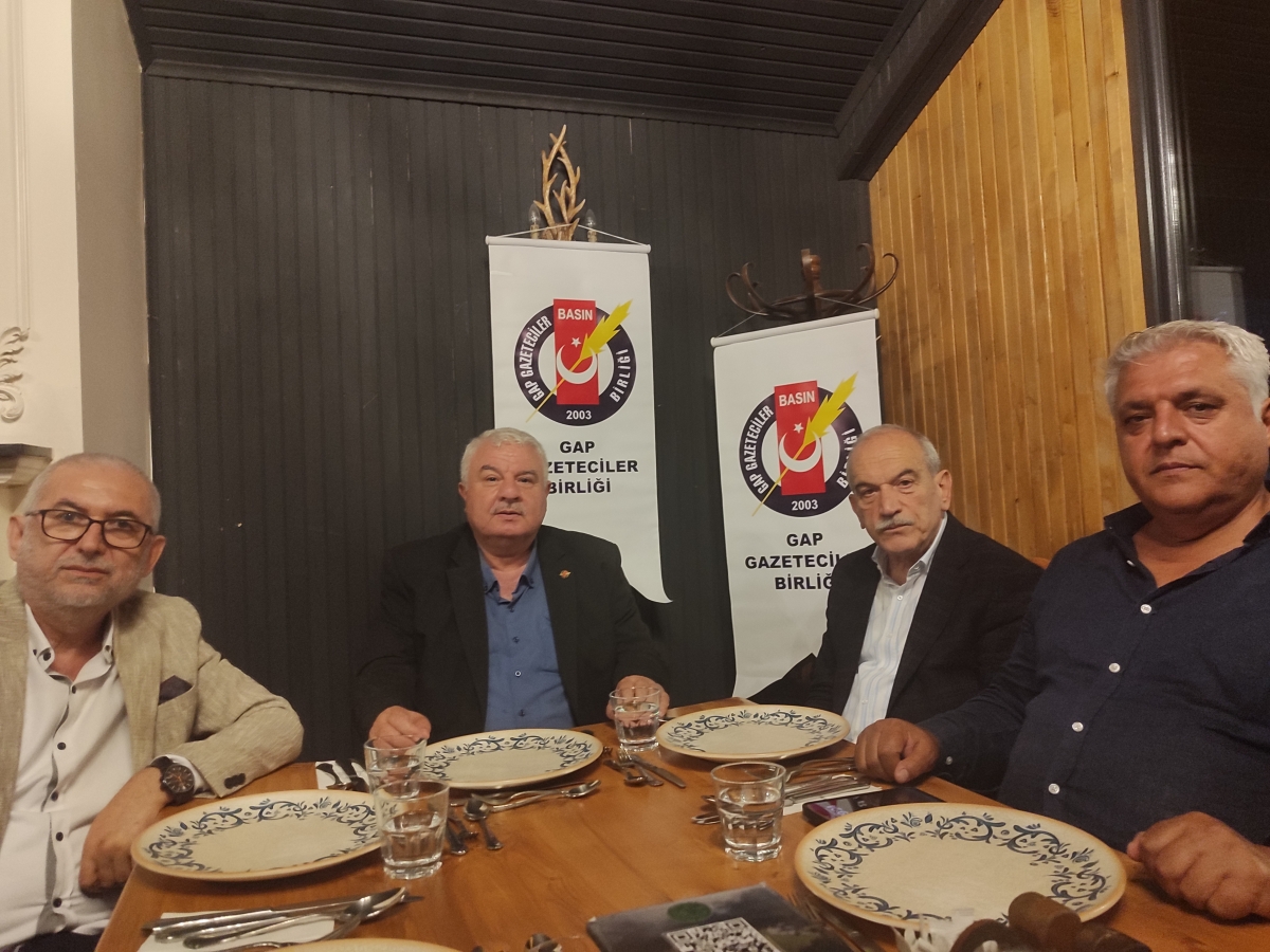 GAP Gazeteciler Birliği Üyeleri 2023 yılını Başkonuş’ta değerlendirdi