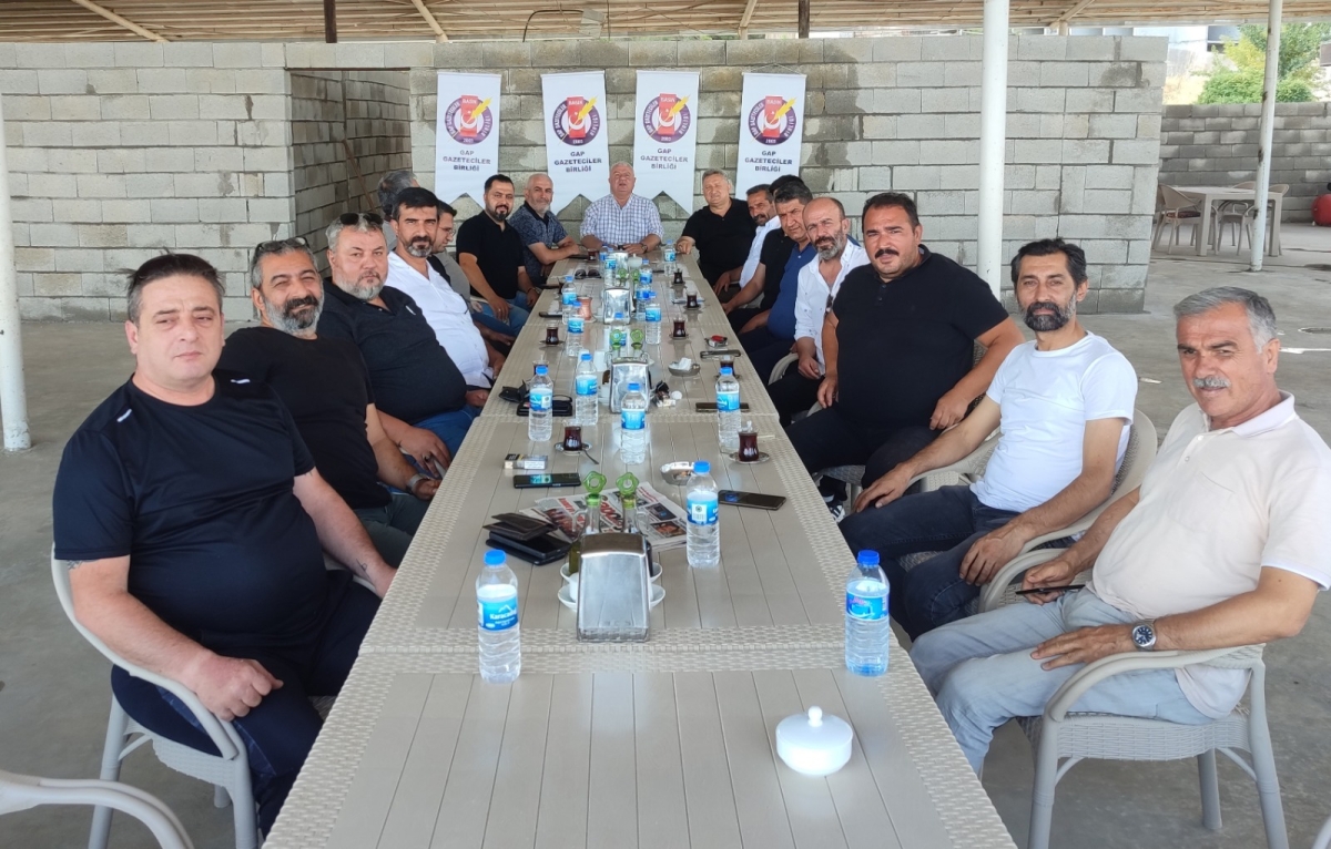 Duayen radyo temsilcileri GAP Gazeteciler Birliği'ne katıldı
