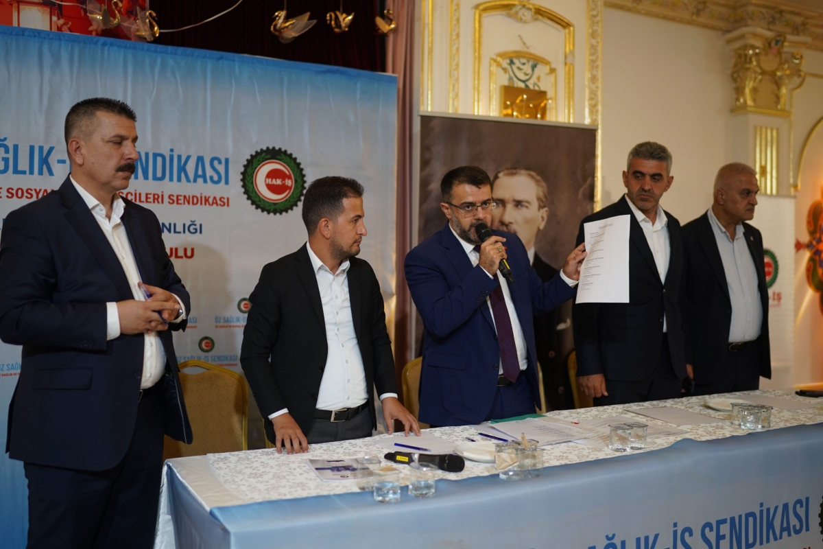 Adıyaman’da sendikal güç yeniden Mustafa Uğur Köse’ye emanet