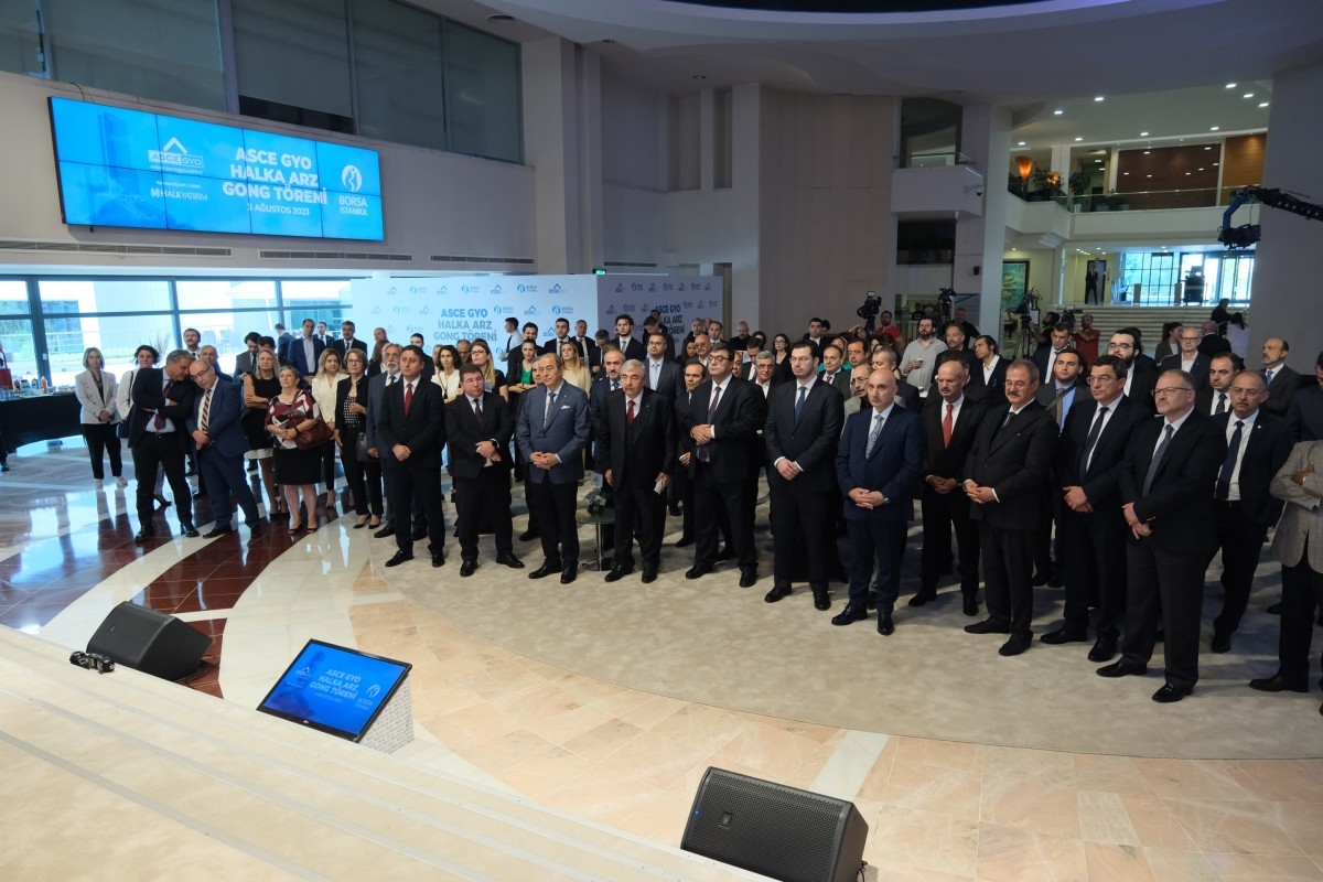 Borsa İstanbul’da GONG ASCE GYO için çaldı