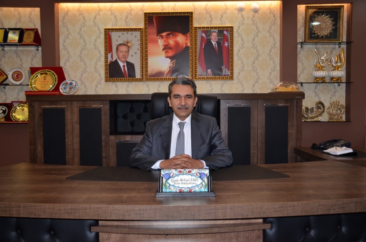 Başkan Eyyüp Mehmet Emre: Eğitime destek olmak için çalışıyoruz