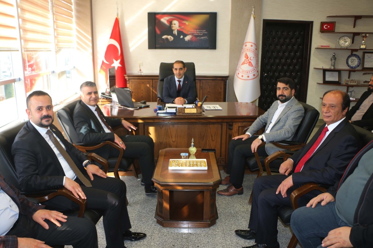 Barutçu'dan Başhekim Şirik'e hayırlı olsun ziyareti  - Videolu Haber