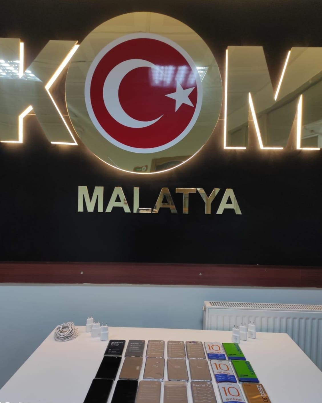 Malatya'da kaçak telefonlara 1 gözaltı