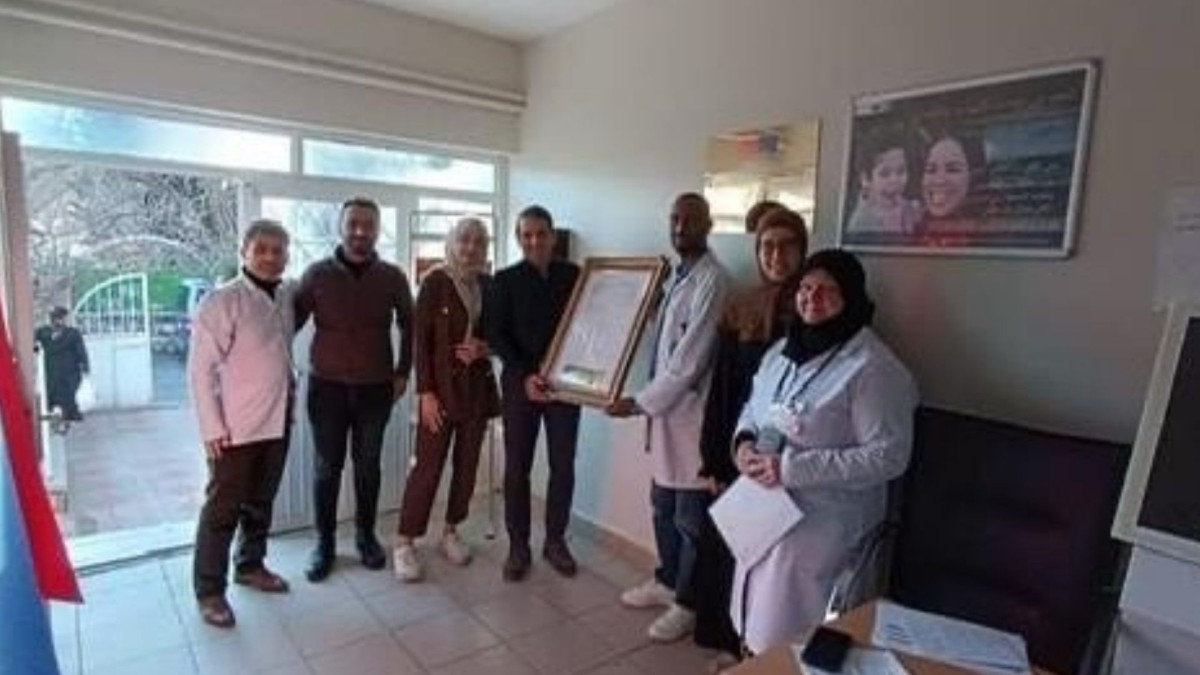 Kahta Göçmen Sağlığı Merkezi 'Bebek Dostu Sağlık Kuruluşu' ödülü aldı