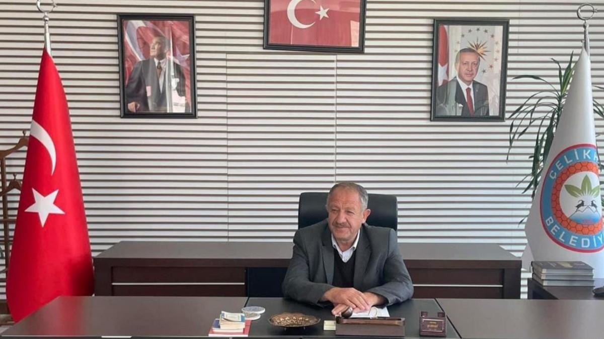 Deva Partili Çelikhan Belediye Başkanı Şahin görevine başladı