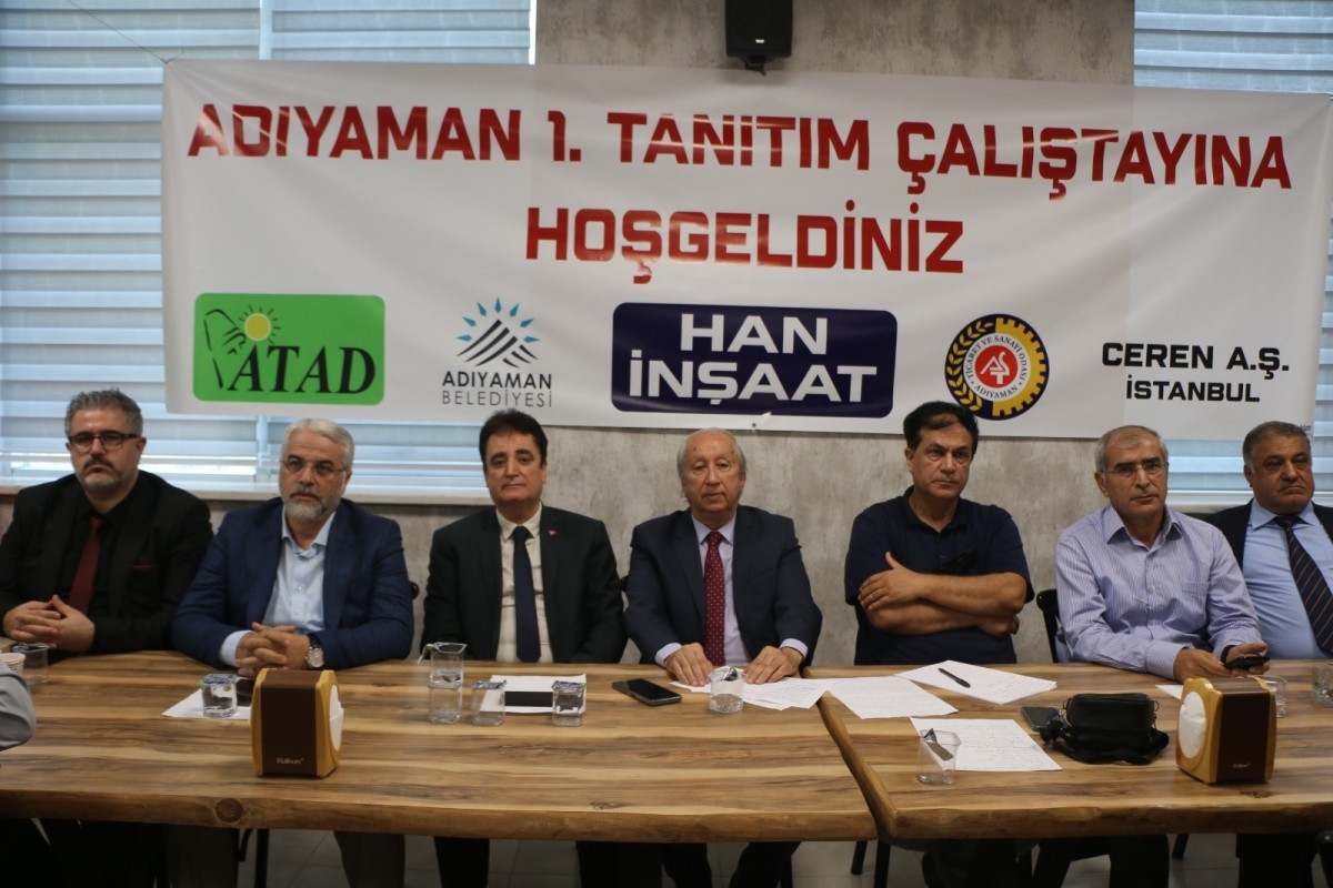 Adıyaman Tanıtım Çalıştayı'nın ilk toplantısı büyük ilgi gördü  - Videolu Haber