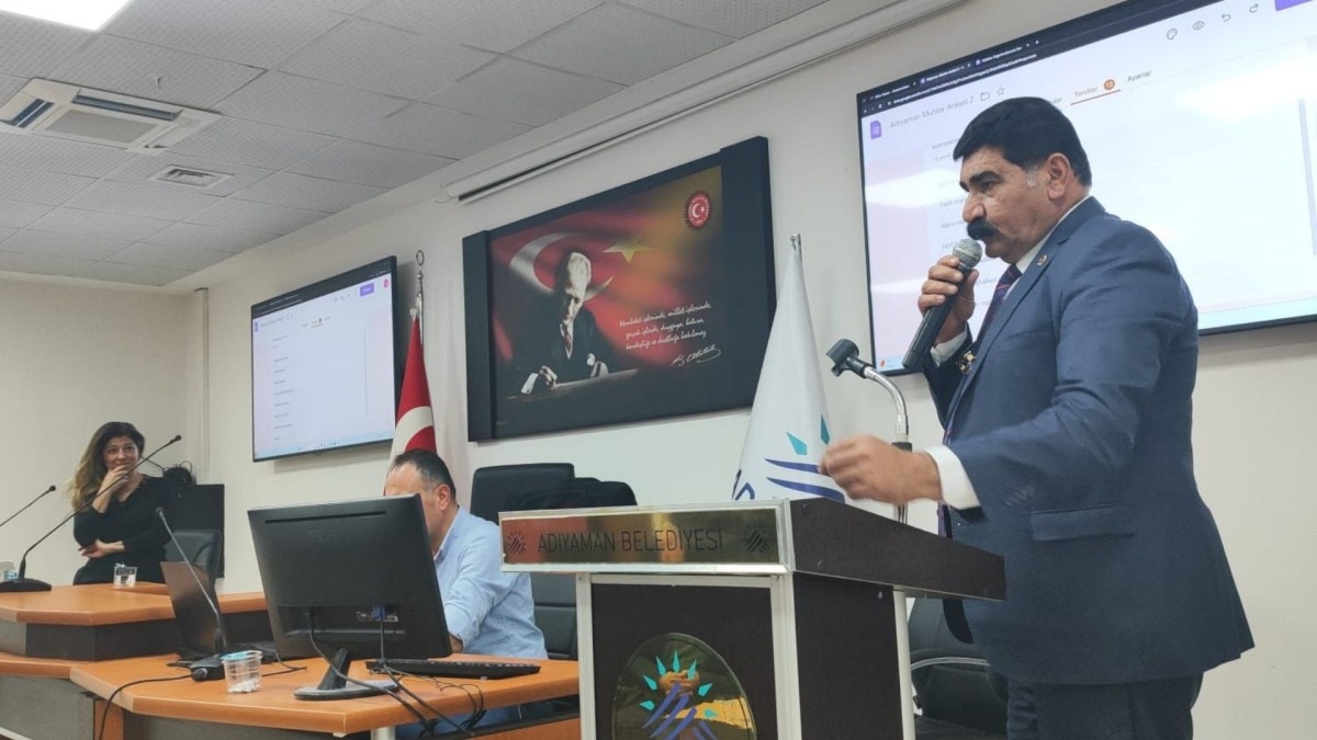 Adıyaman'da altyapı yenileme için geniş katılımlı istişare toplantısı düzenlendi
