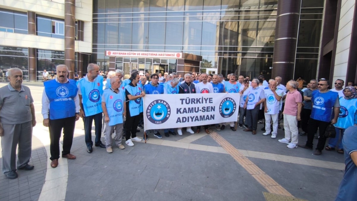 Kamu-Sen Adıyaman İl Başkanı Tokur: ‘Maaşlar hayali rakamlara göre değil, pazardaki gerçeğe göre belirlenmeli’  - Videolu Haber