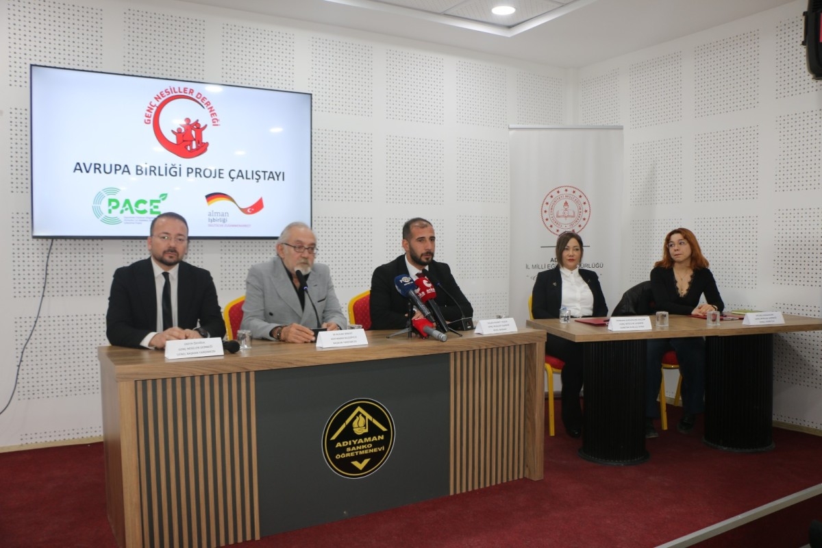 Genç Nesiller Derneği’nden Adıyaman’da PACE Projesi Çalıştayı  - Videolu Haber