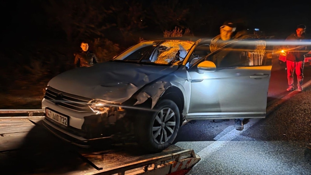 Kahta’da otomobilin çarptığı kadın hayatını kaybetti  - Videolu Haber