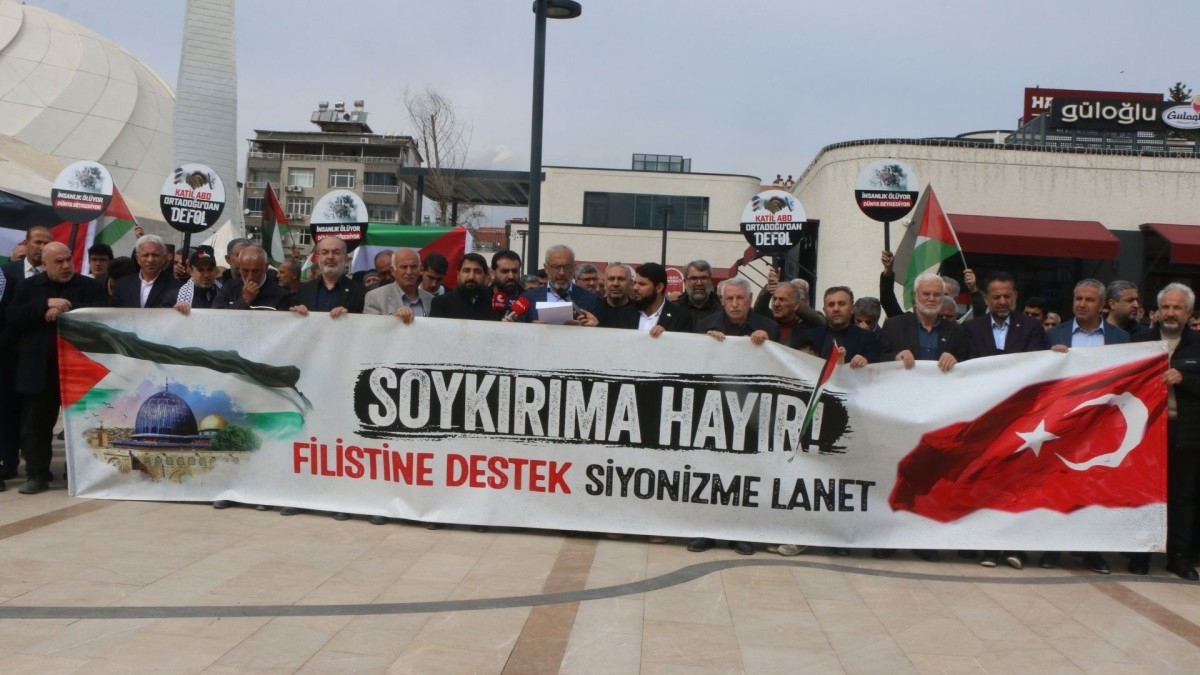 Adıyaman’da Dünya Kudüs Günü’nde basın açıklaması yapıldı  - Videolu Haber