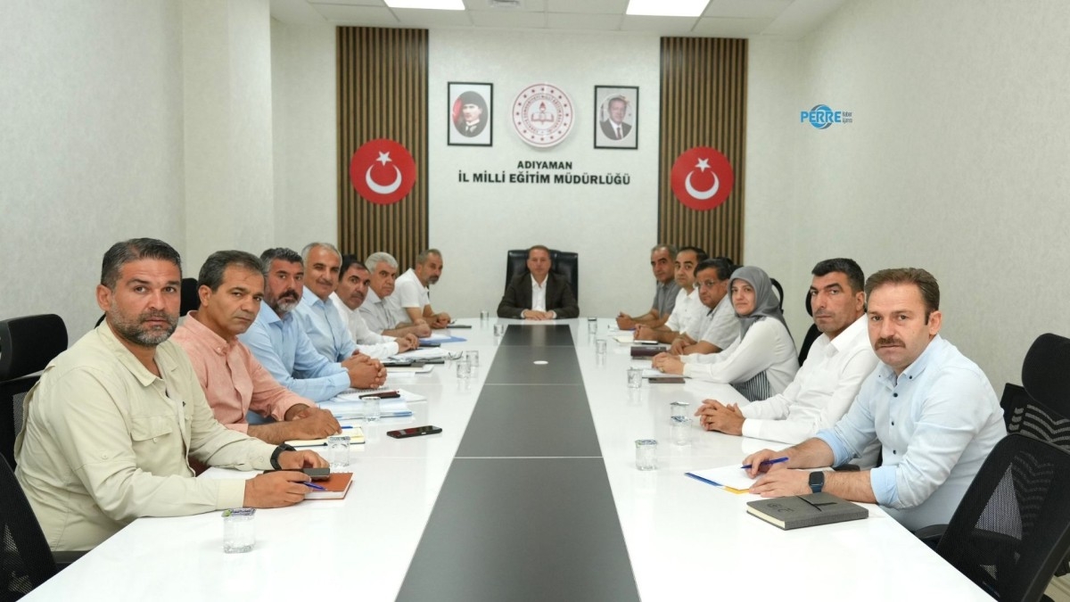 Adıyaman'da eğitim ve öğretim faaliyetleri değerlendirildi