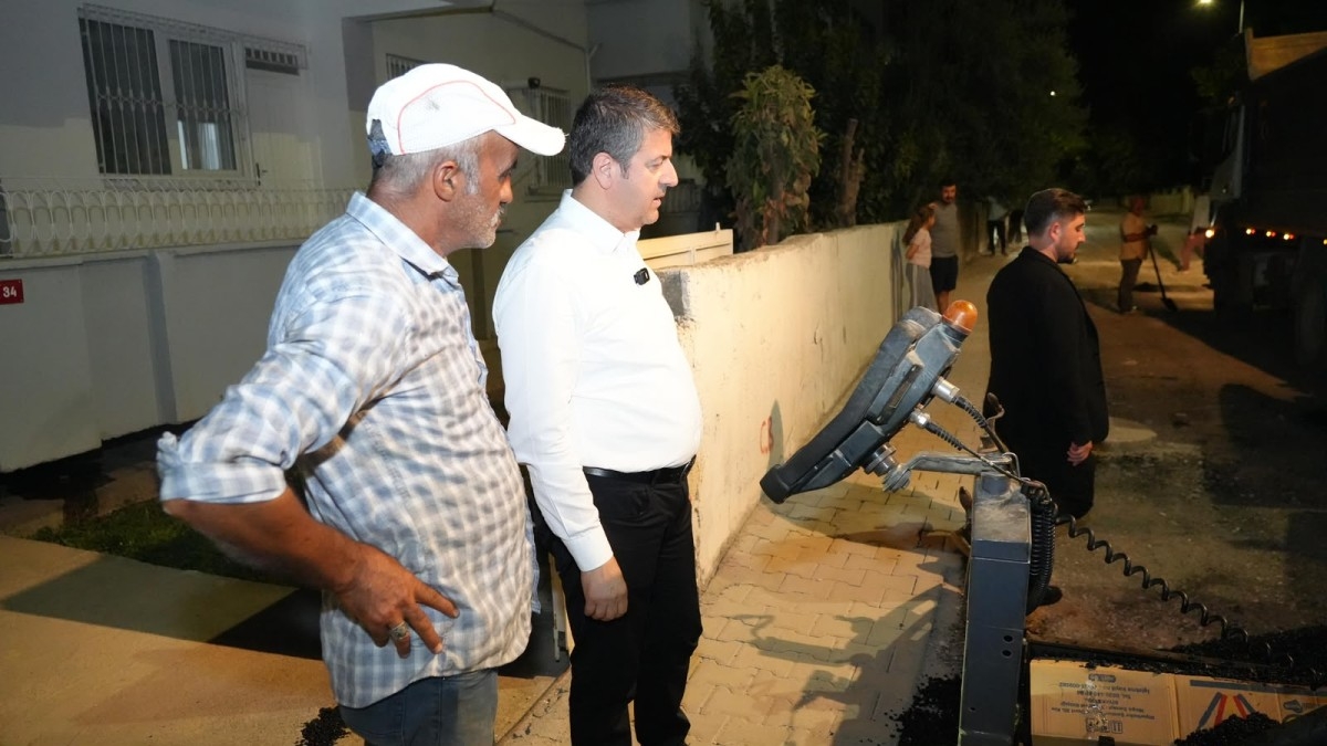 Başkan Tutdere Ak Konut bölgesindeki asfalt çalışmalarını sahada inceledi  - Videolu Haber