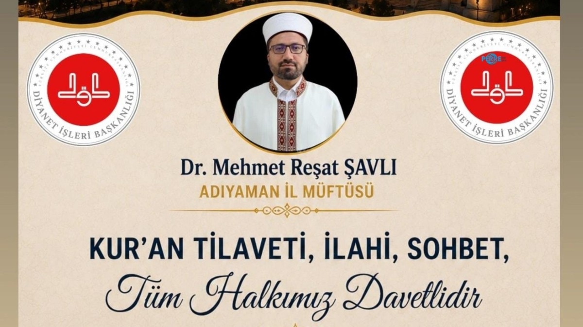 Müftülüğükten Mevlid Kandili daveti: Kur'an tilaveti, ilahi ve sohbet Meydan Camii'nde