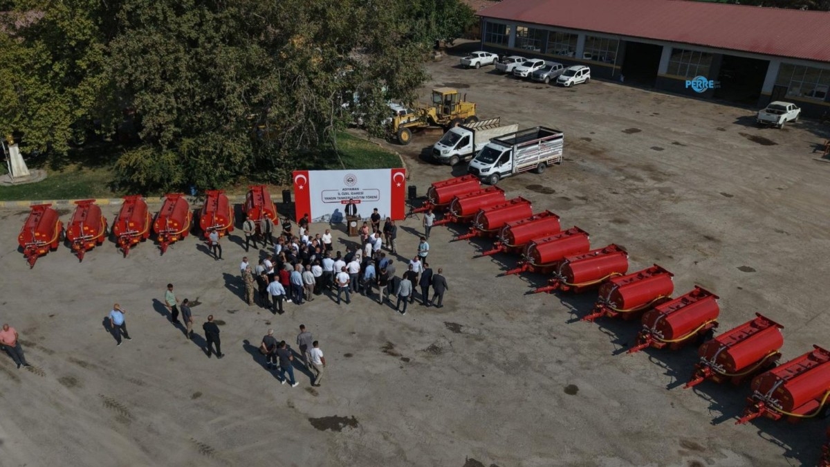 Adıyaman’da kırsal yangınlara karşı 8 milyon 280 bin TL’lik yatırım