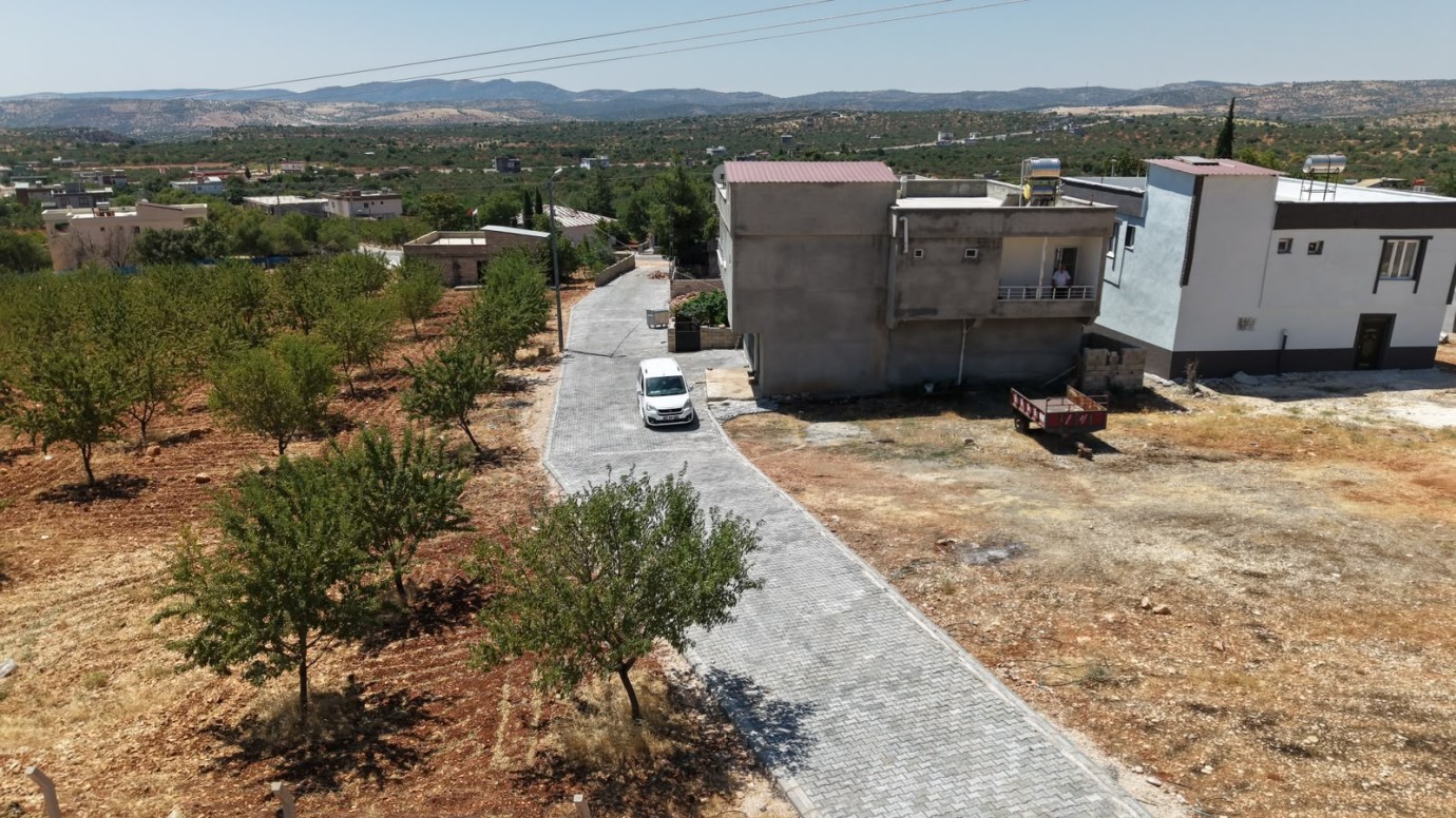 Adıyaman’ın köyleri, parke döşeli yollarla daha güzel
