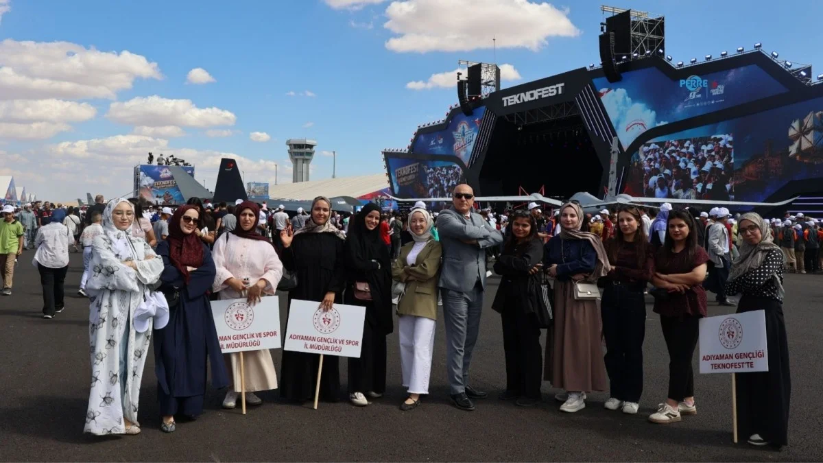 Adıyaman Gençlik ve Spor İl Müdürlüğü TEKNOFEST heyecanına ortak oldu