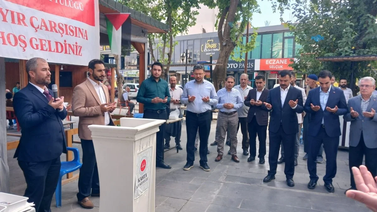 Kahta'da Kur'an Kursları yararına kermes düzenlendi
