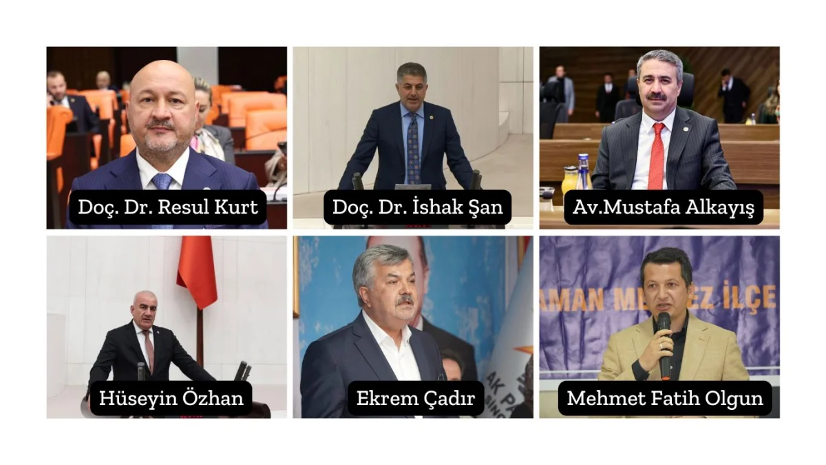 AK Parti Adıyaman milletvekillerinden ortak bildiri