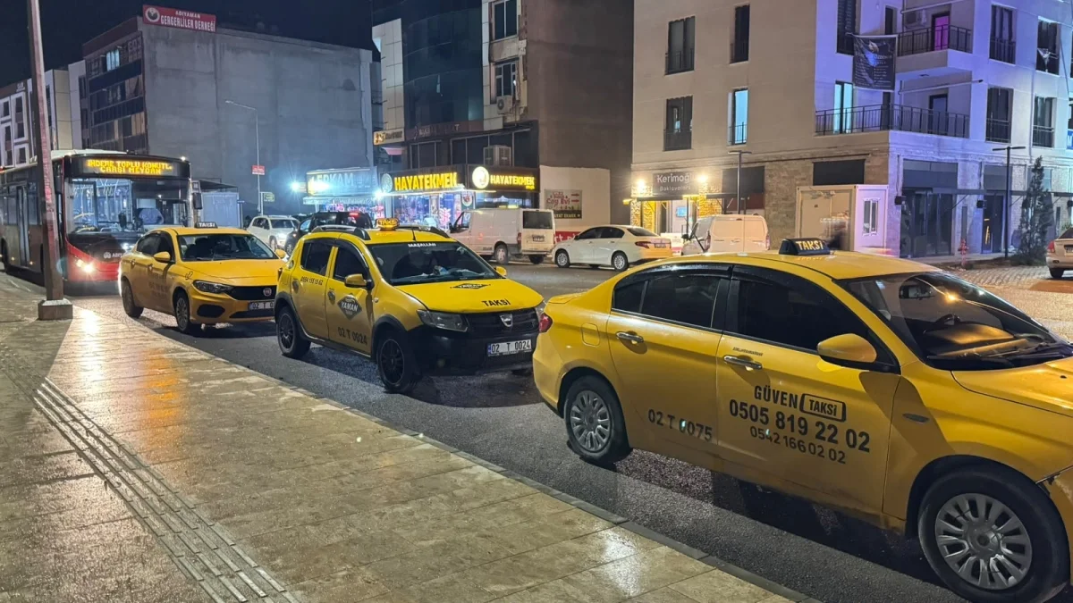 Adıyaman taksicilerinden durak ve su çağrısı